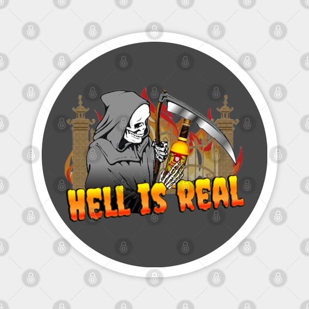 Malort: Hell is Real Magnet by ILLannoyed 